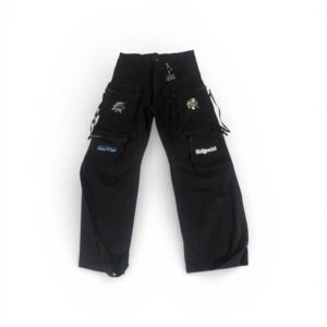 SELFPAID Black Multi-Pocket Cargo Pants